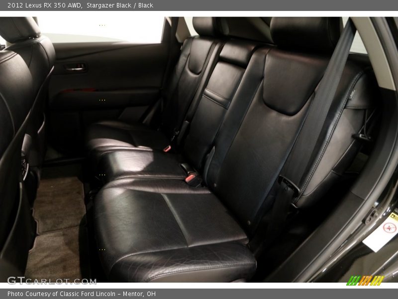 Stargazer Black / Black 2012 Lexus RX 350 AWD