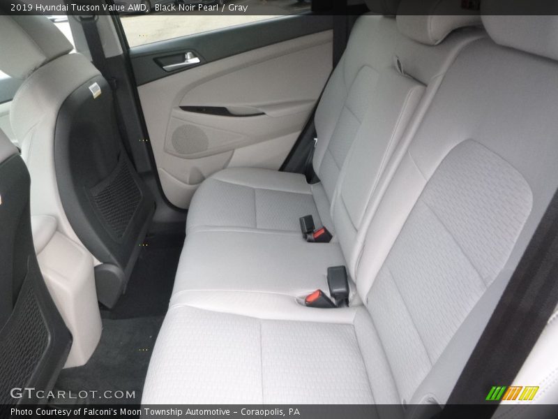 Rear Seat of 2019 Tucson Value AWD