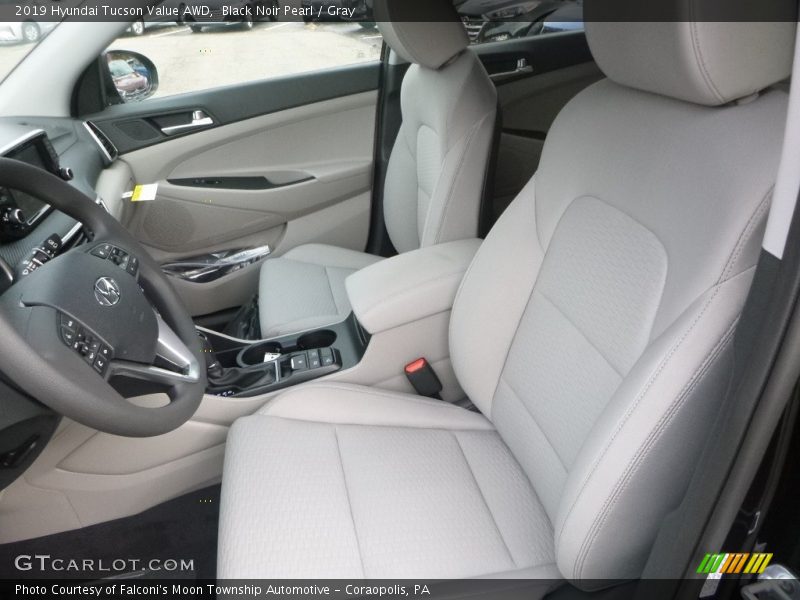 Front Seat of 2019 Tucson Value AWD