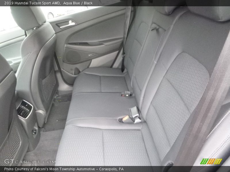 Aqua Blue / Black 2019 Hyundai Tucson Sport AWD