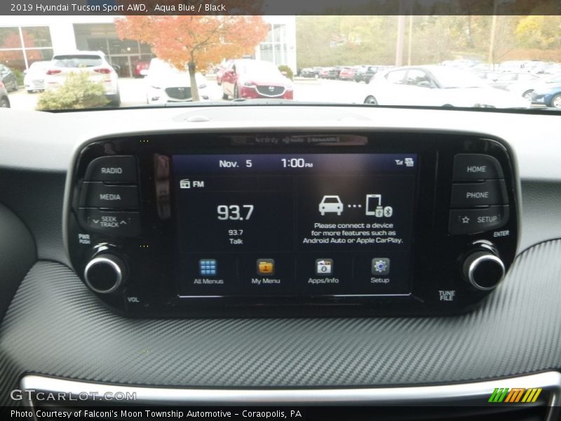 Controls of 2019 Tucson Sport AWD
