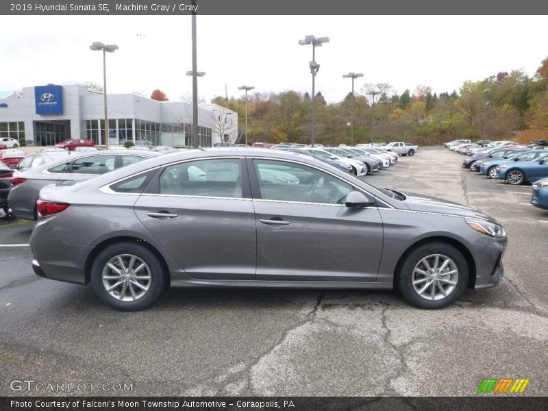 Machine Gray / Gray 2019 Hyundai Sonata SE