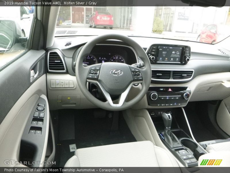 Dashboard of 2019 Tucson Value AWD