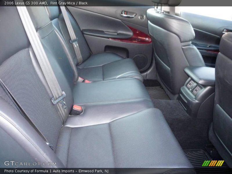 Flint Gray Mica / Black 2006 Lexus GS 300 AWD