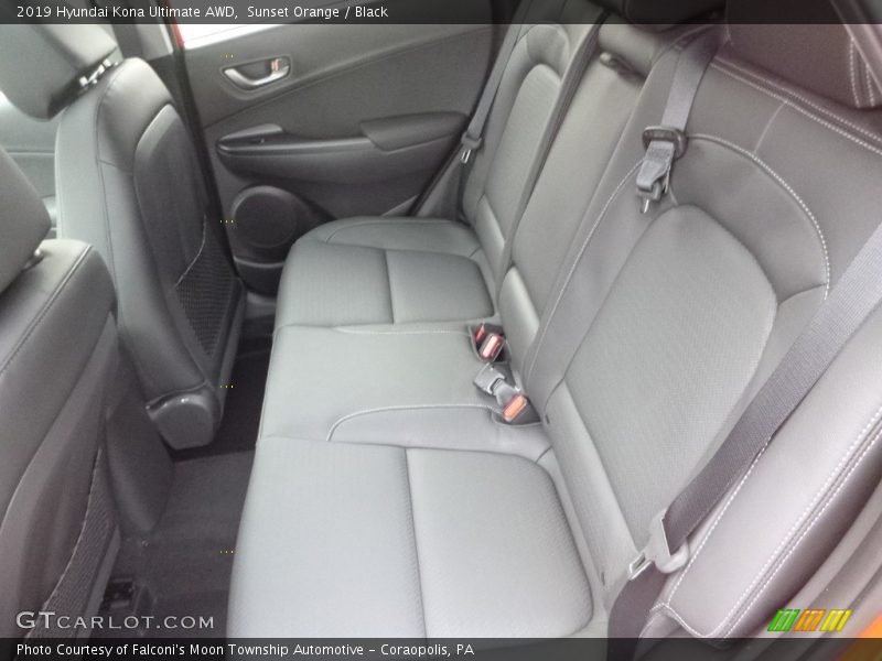 Rear Seat of 2019 Kona Ultimate AWD