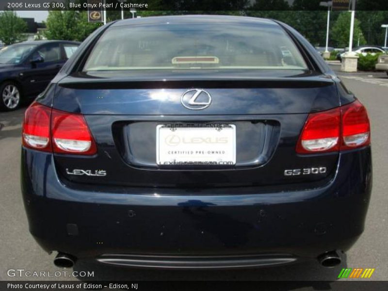 Blue Onyx Pearl / Cashmere 2006 Lexus GS 300