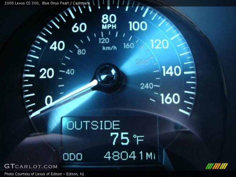 Blue Onyx Pearl / Cashmere 2006 Lexus GS 300