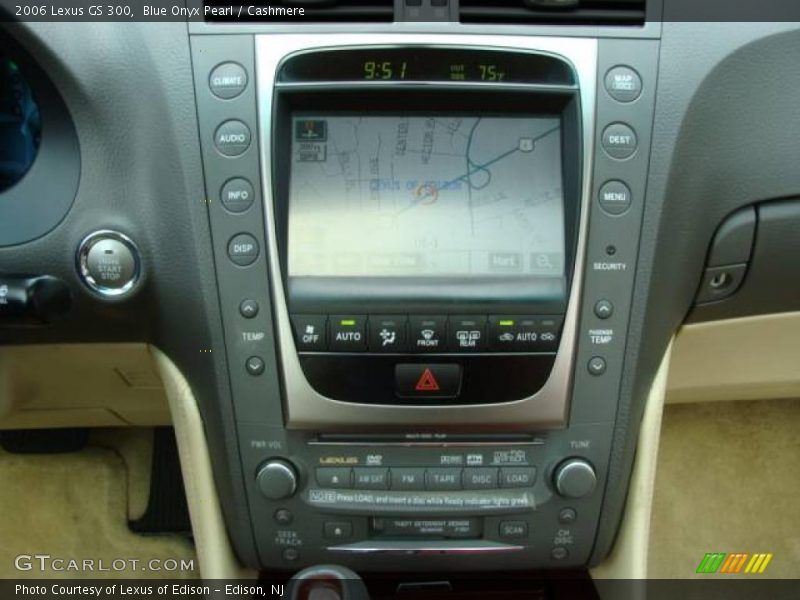 Blue Onyx Pearl / Cashmere 2006 Lexus GS 300