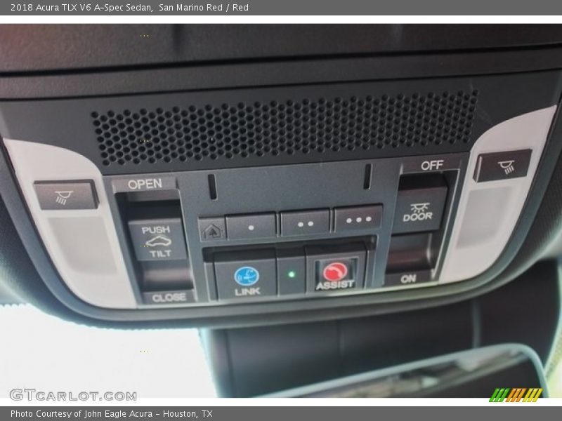 San Marino Red / Red 2018 Acura TLX V6 A-Spec Sedan