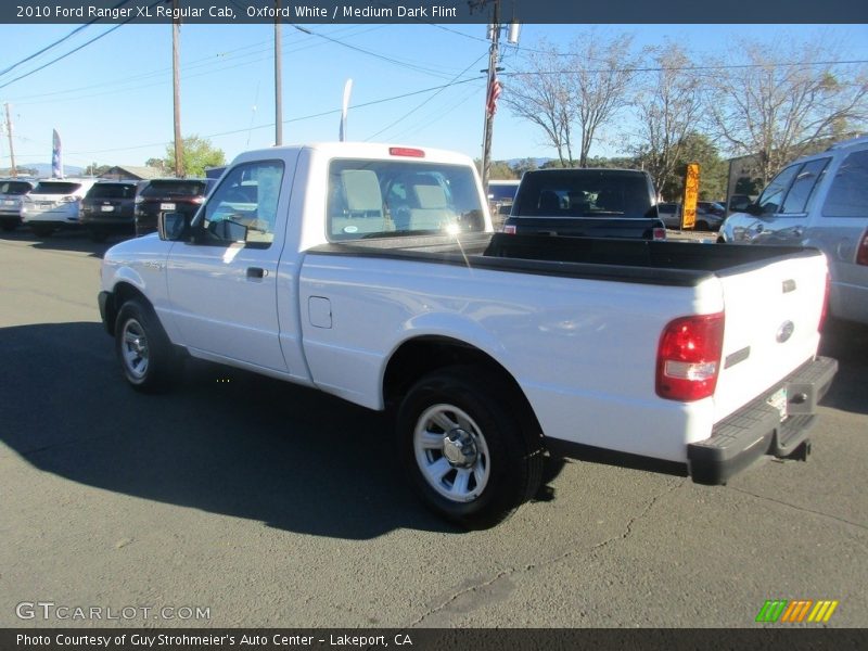 Oxford White / Medium Dark Flint 2010 Ford Ranger XL Regular Cab