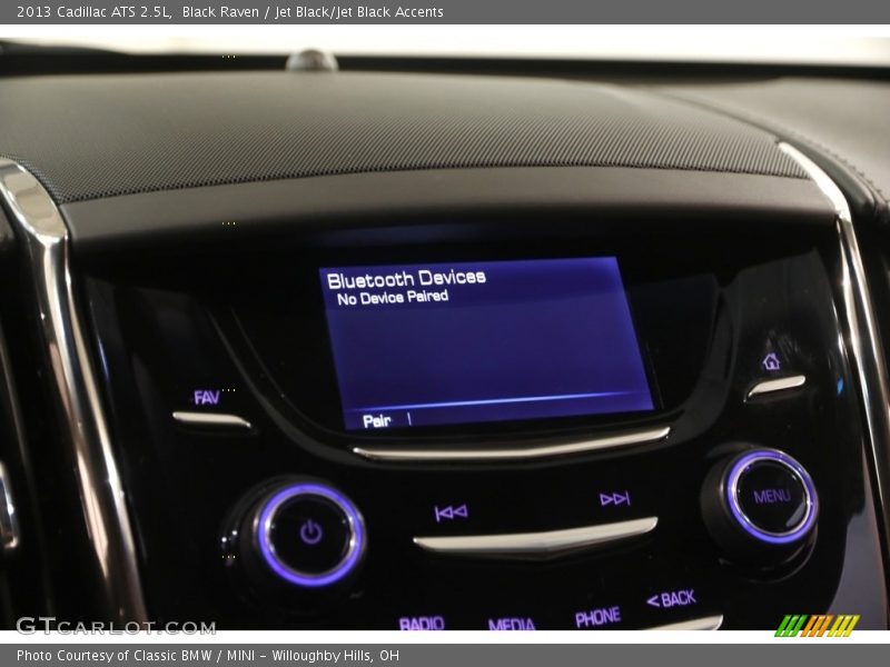 Black Raven / Jet Black/Jet Black Accents 2013 Cadillac ATS 2.5L