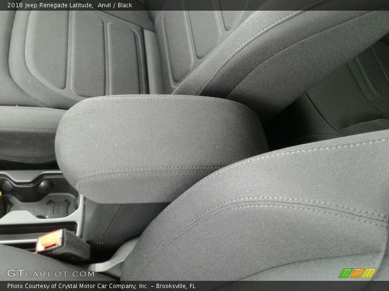 Anvil / Black 2018 Jeep Renegade Latitude