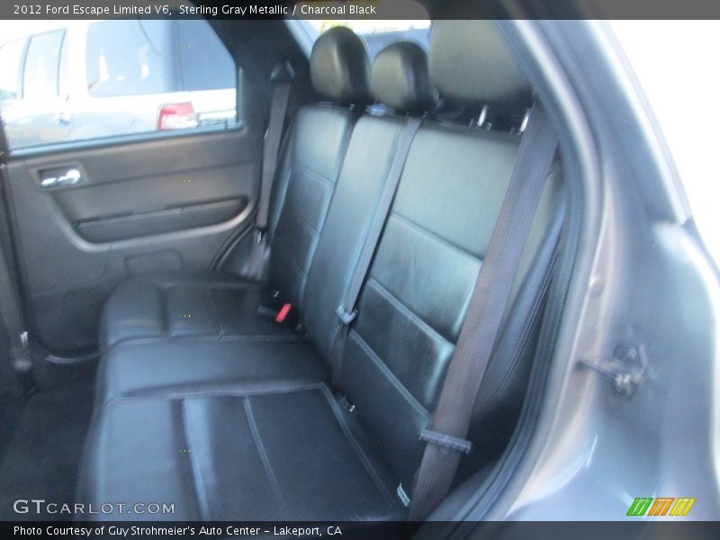 Sterling Gray Metallic / Charcoal Black 2012 Ford Escape Limited V6
