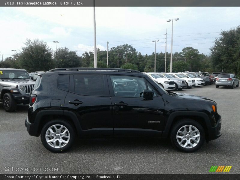 Black / Black 2018 Jeep Renegade Latitude