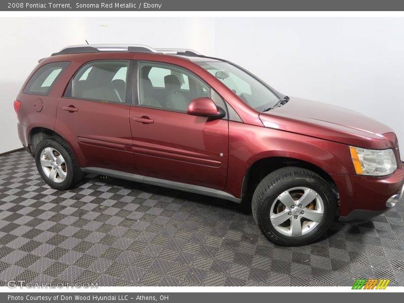 Sonoma Red Metallic / Ebony 2008 Pontiac Torrent