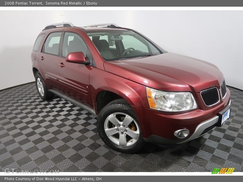Sonoma Red Metallic / Ebony 2008 Pontiac Torrent