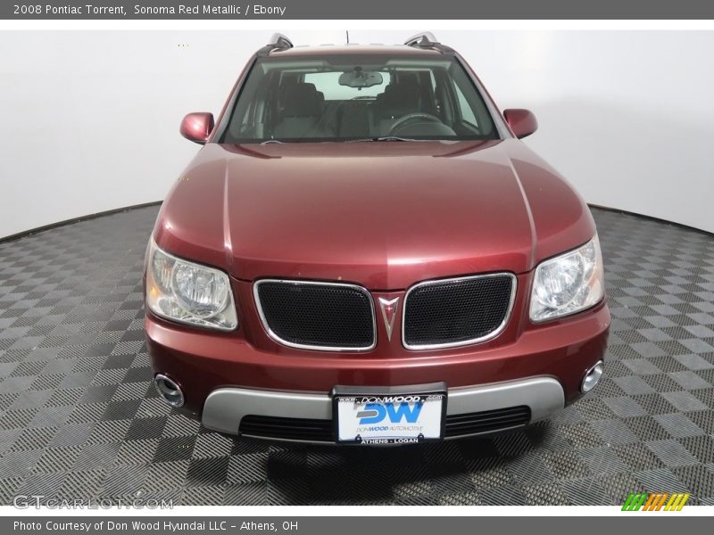 Sonoma Red Metallic / Ebony 2008 Pontiac Torrent