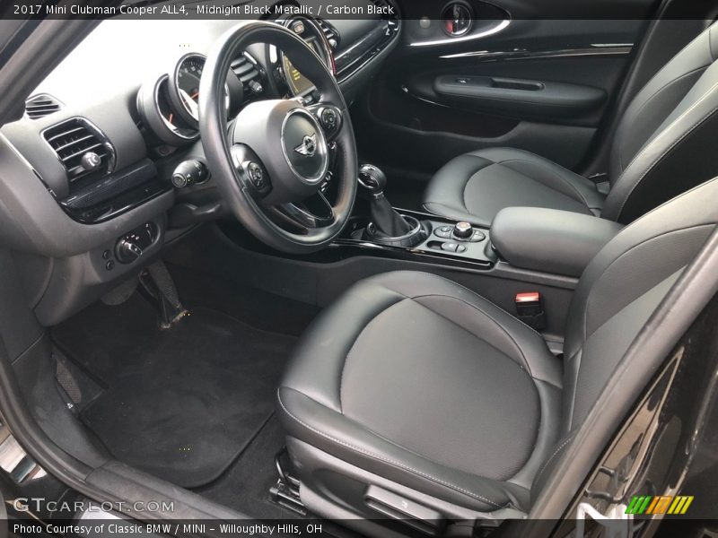 Midnight Black Metallic / Carbon Black 2017 Mini Clubman Cooper ALL4