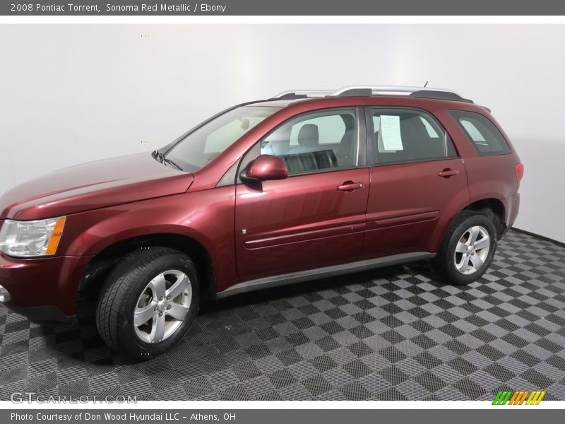 Sonoma Red Metallic / Ebony 2008 Pontiac Torrent