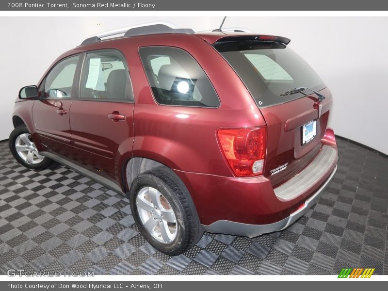 Sonoma Red Metallic / Ebony 2008 Pontiac Torrent