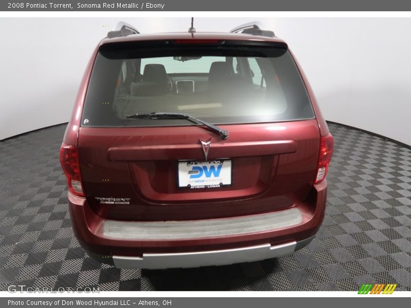 Sonoma Red Metallic / Ebony 2008 Pontiac Torrent