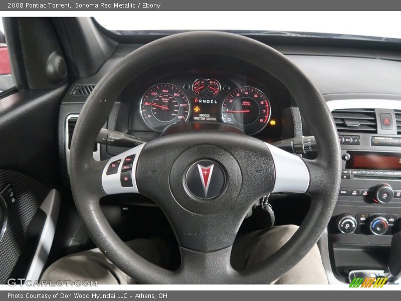 Sonoma Red Metallic / Ebony 2008 Pontiac Torrent