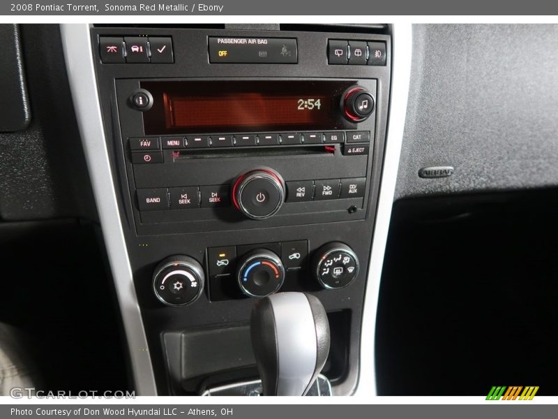Sonoma Red Metallic / Ebony 2008 Pontiac Torrent