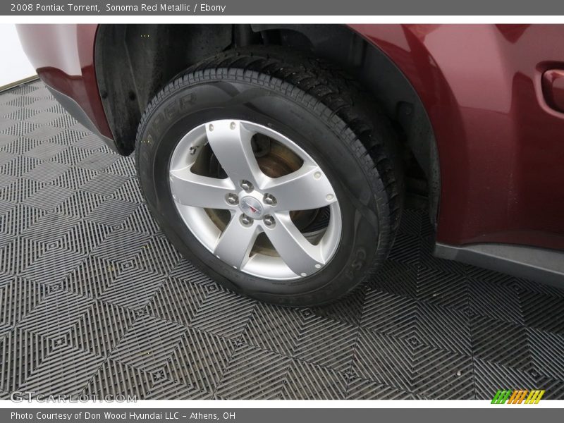 Sonoma Red Metallic / Ebony 2008 Pontiac Torrent