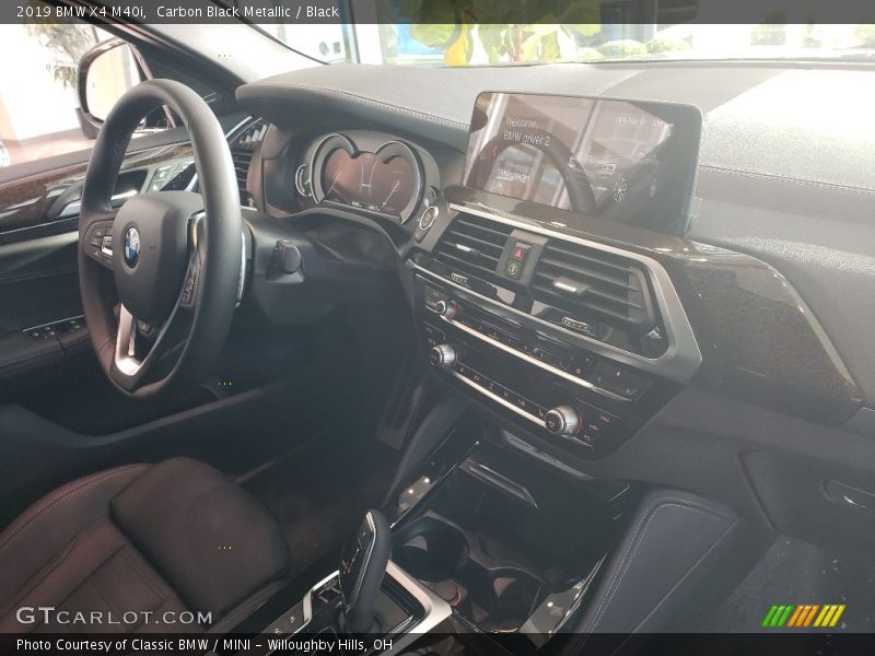 Carbon Black Metallic / Black 2019 BMW X4 M40i