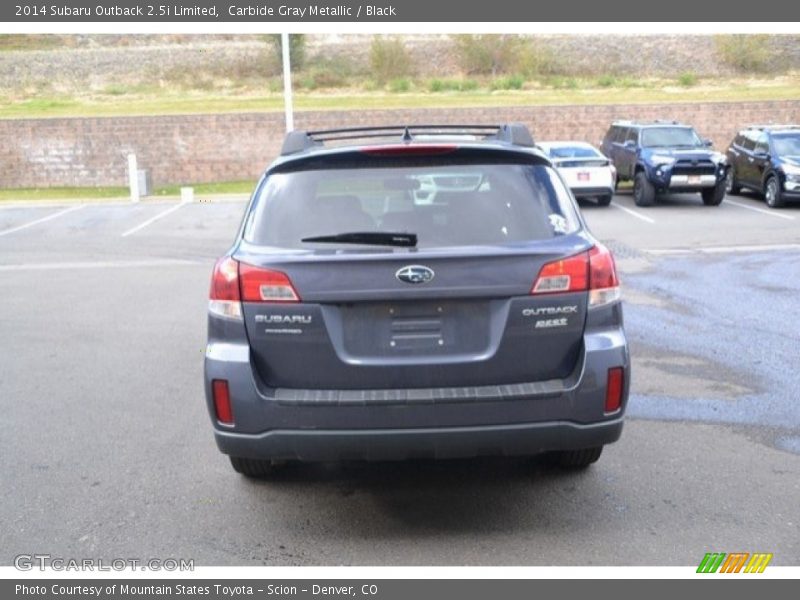 Carbide Gray Metallic / Black 2014 Subaru Outback 2.5i Limited