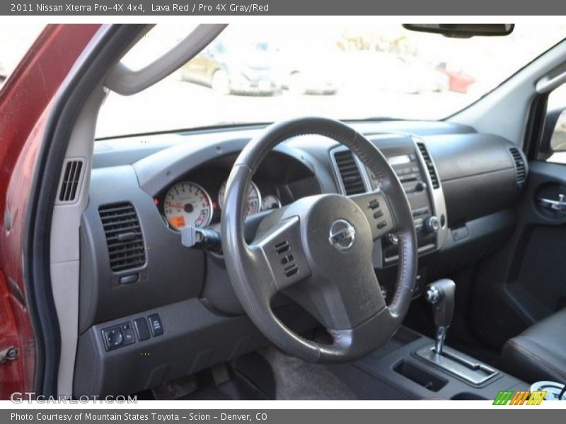 Lava Red / Pro 4X Gray/Red 2011 Nissan Xterra Pro-4X 4x4