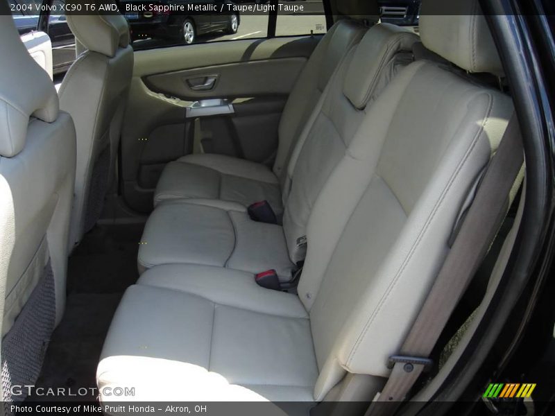 Black Sapphire Metallic / Taupe/Light Taupe 2004 Volvo XC90 T6 AWD
