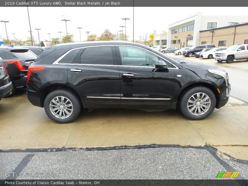 Stellar Black Metallic / Jet Black 2019 Cadillac XT5 Luxury AWD