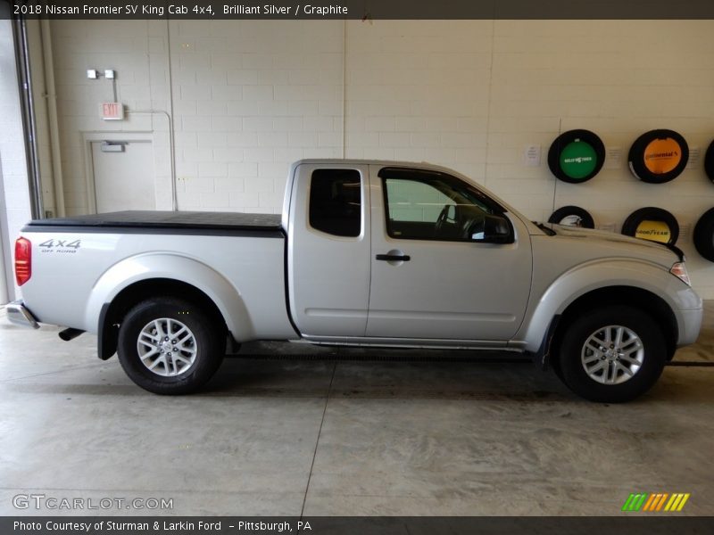 Brilliant Silver / Graphite 2018 Nissan Frontier SV King Cab 4x4