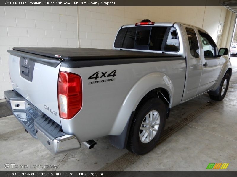 Brilliant Silver / Graphite 2018 Nissan Frontier SV King Cab 4x4