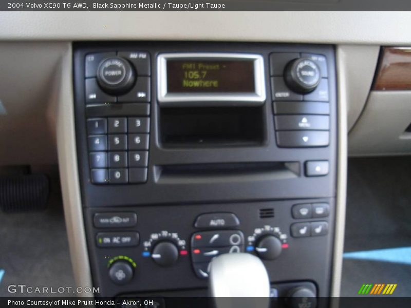 Black Sapphire Metallic / Taupe/Light Taupe 2004 Volvo XC90 T6 AWD
