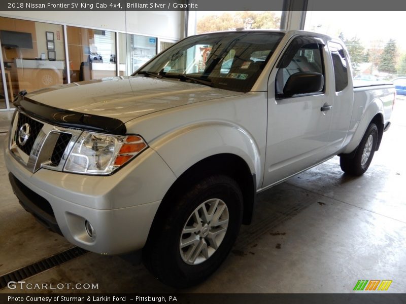 Brilliant Silver / Graphite 2018 Nissan Frontier SV King Cab 4x4