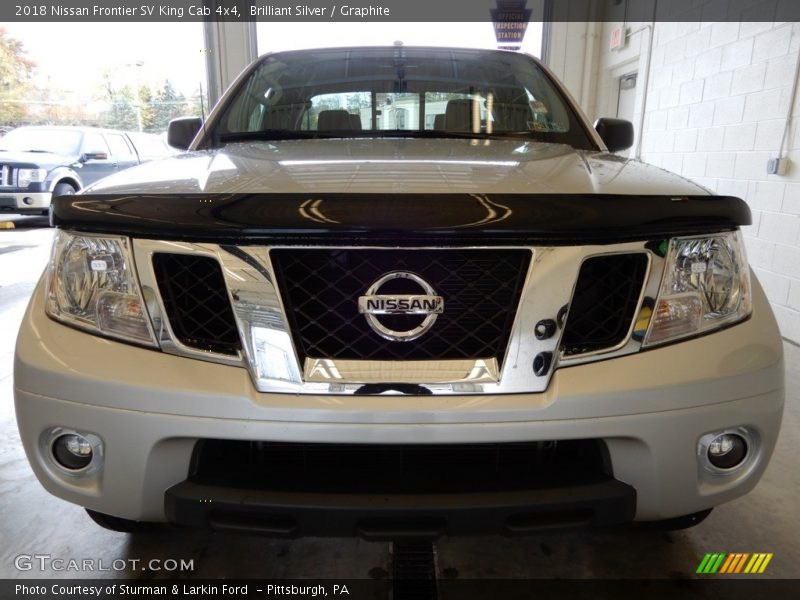 Brilliant Silver / Graphite 2018 Nissan Frontier SV King Cab 4x4