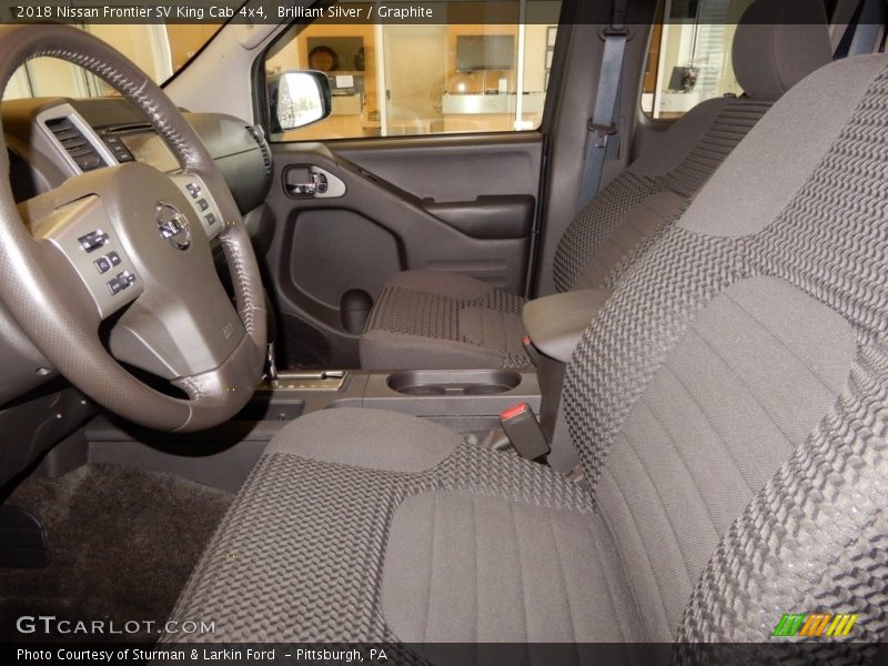 Brilliant Silver / Graphite 2018 Nissan Frontier SV King Cab 4x4