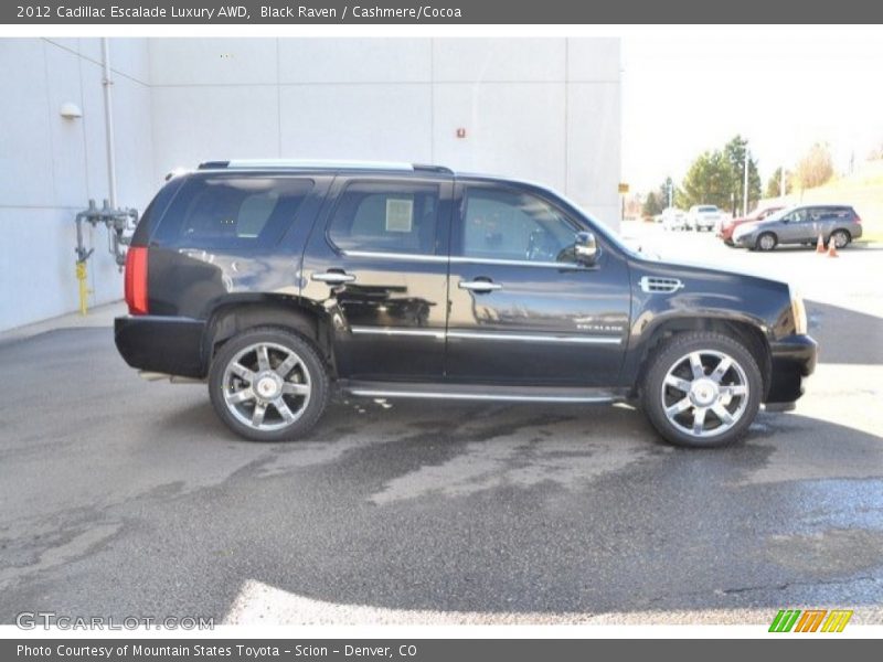 Black Raven / Cashmere/Cocoa 2012 Cadillac Escalade Luxury AWD