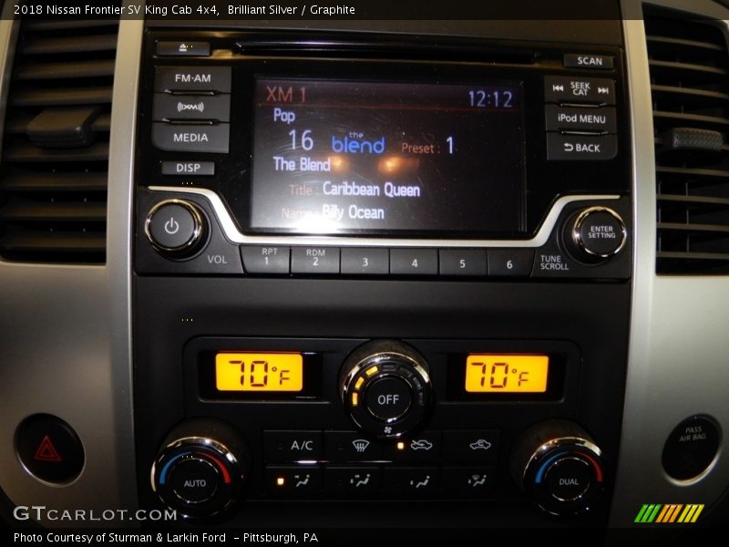 Brilliant Silver / Graphite 2018 Nissan Frontier SV King Cab 4x4