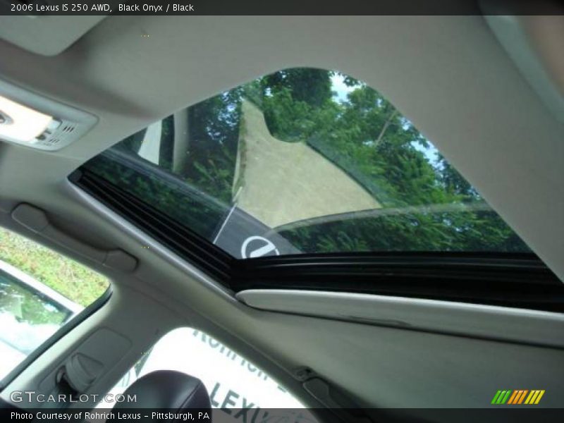 Black Onyx / Black 2006 Lexus IS 250 AWD