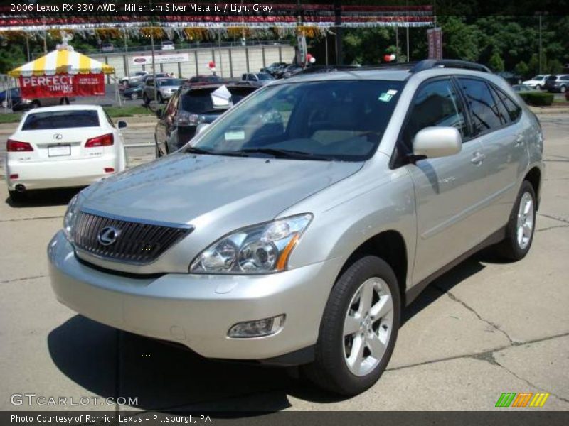 Millenium Silver Metallic / Light Gray 2006 Lexus RX 330 AWD