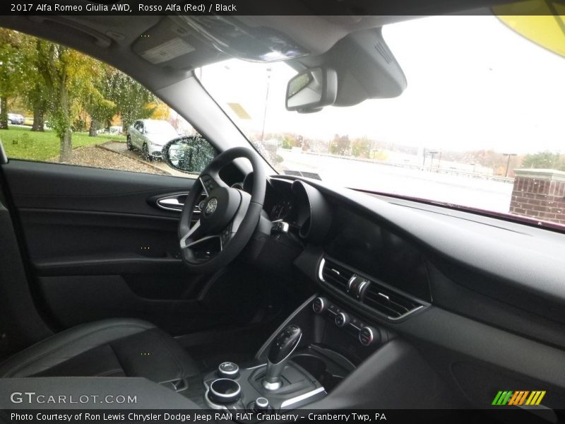 Rosso Alfa (Red) / Black 2017 Alfa Romeo Giulia AWD