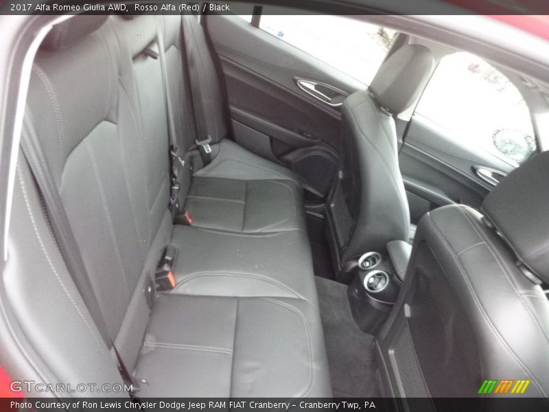 Rosso Alfa (Red) / Black 2017 Alfa Romeo Giulia AWD