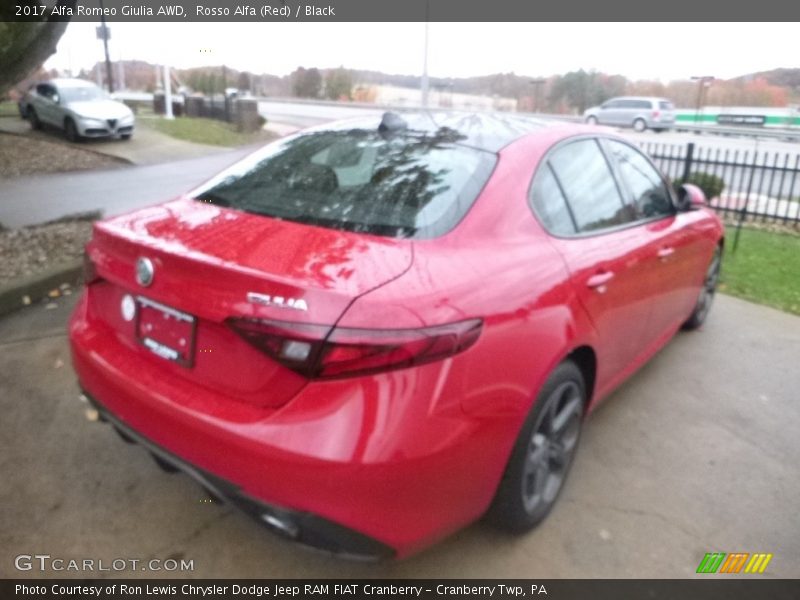 Rosso Alfa (Red) / Black 2017 Alfa Romeo Giulia AWD
