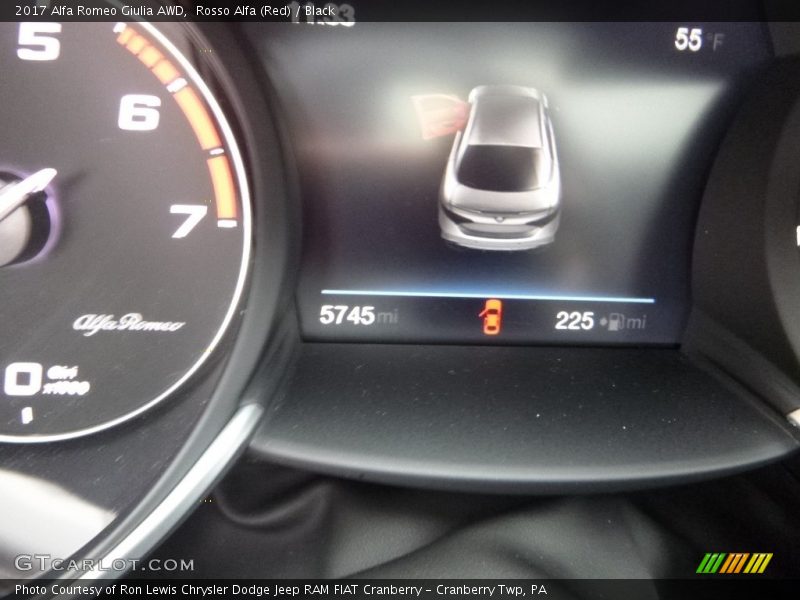Rosso Alfa (Red) / Black 2017 Alfa Romeo Giulia AWD
