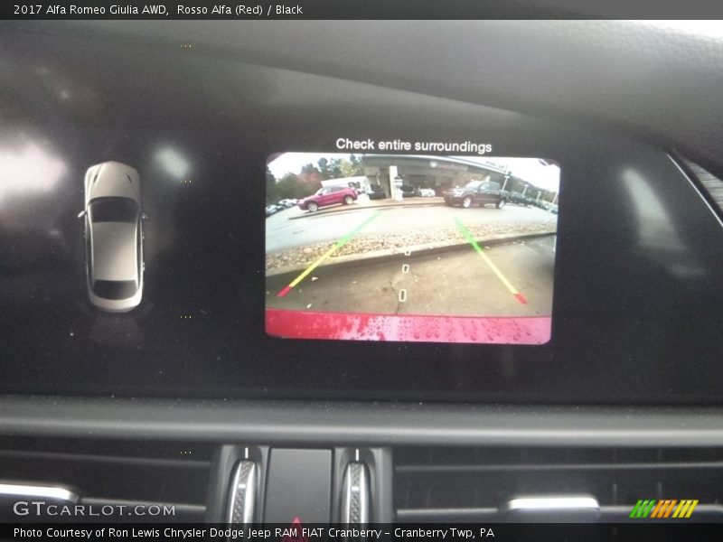 Rosso Alfa (Red) / Black 2017 Alfa Romeo Giulia AWD