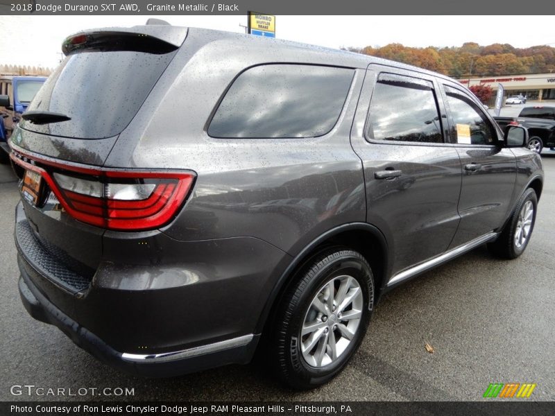 Granite Metallic / Black 2018 Dodge Durango SXT AWD