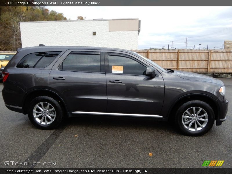 Granite Metallic / Black 2018 Dodge Durango SXT AWD